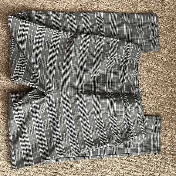 Shinestar Black and White Checkered Pants - Picture 1 of 4